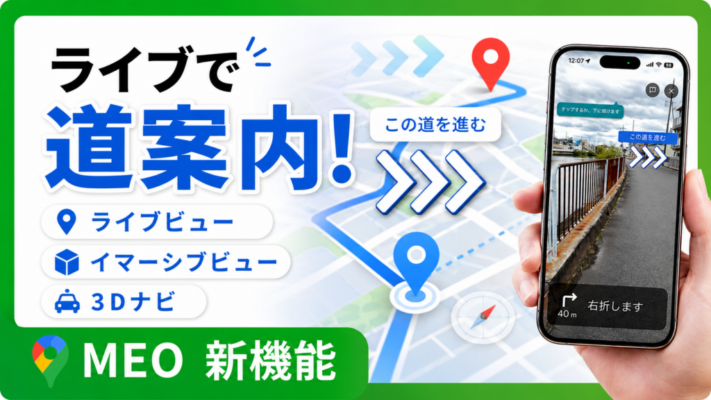 GoogleMAPライブビュー機能サムネ
